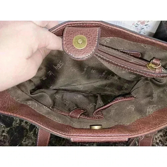 B.O.C Born Concepts World Map Faux Leather Purse Over The Shoulder Handbag - Picture 11 of 12